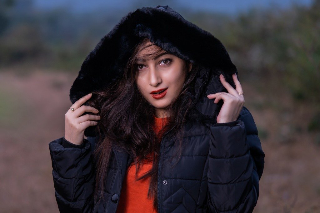 Winter Fur Parka Fashion Shoot